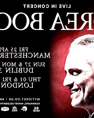 Live concert by Andrea Bocelli