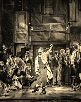 Les Miserables theatre performance